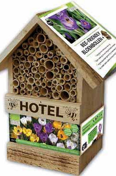 Bee Hotel  25 Crocus Botanical Mix .